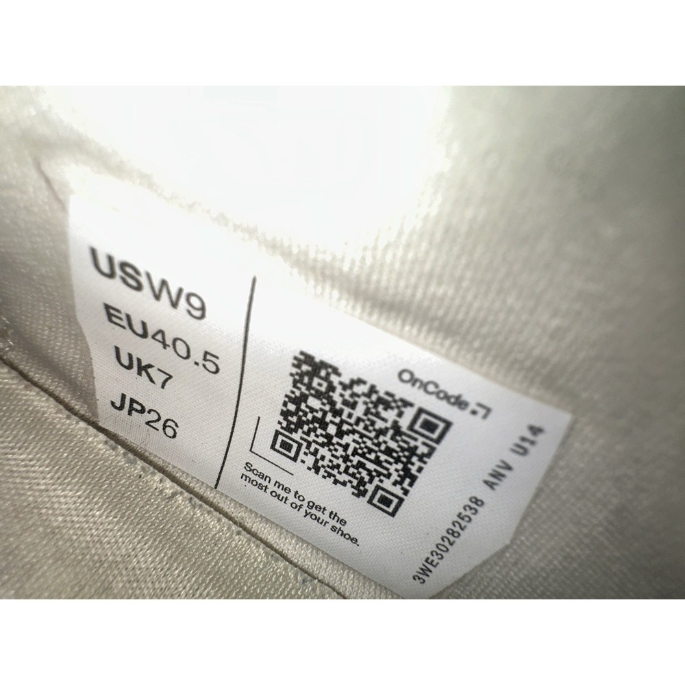 ON Cloud X Z5 Off White Ice Cream Women's Size 9 Running Shoes Sneakers - Picture 9 of 9
